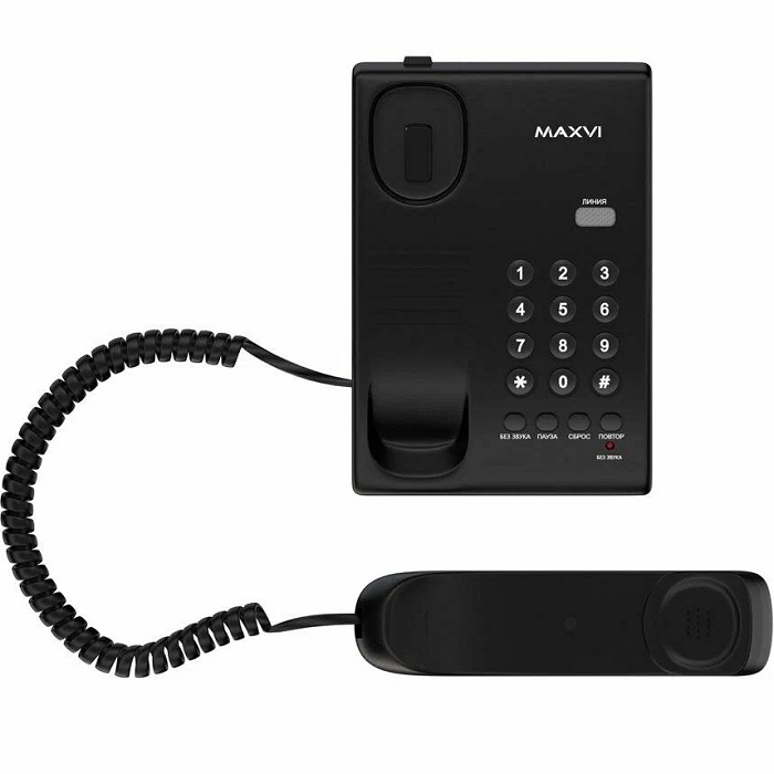 Телефон MAXVI CS-02 черный 2