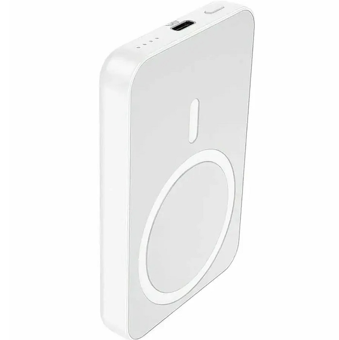 Внешний АКБ HOCO J109 (5000mAh) 15W Magnetic белый