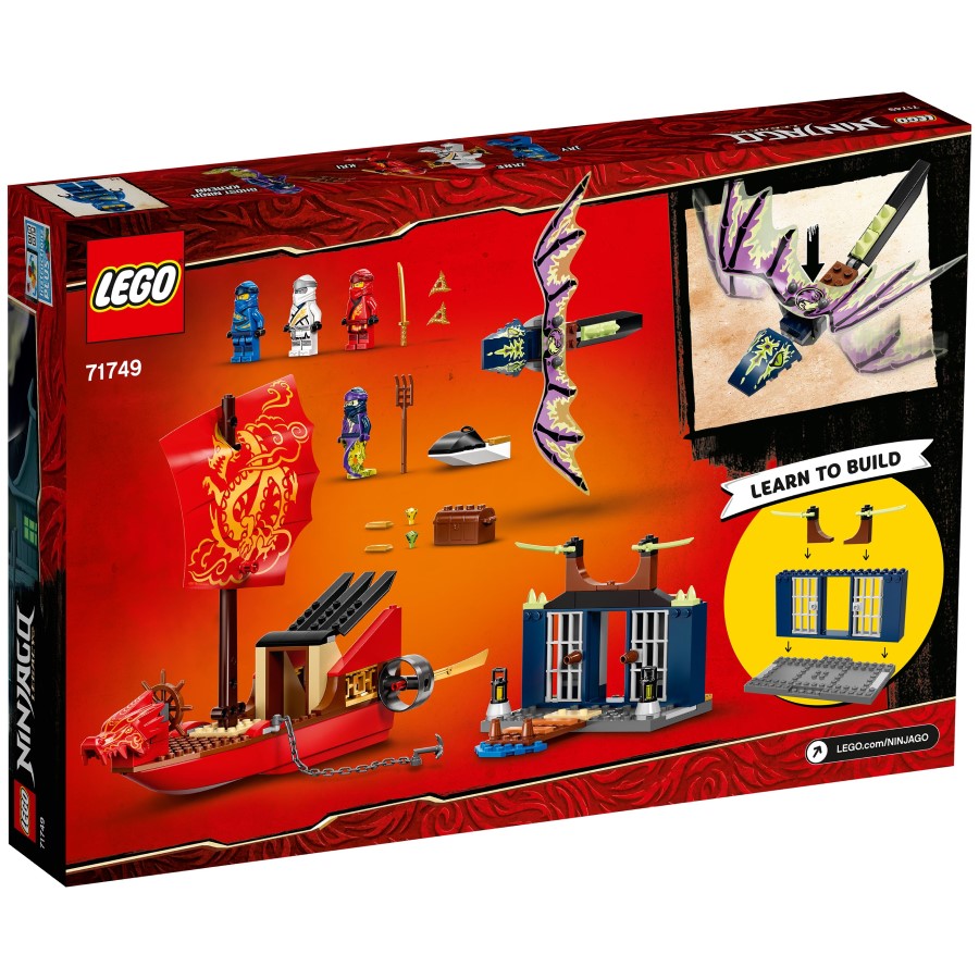 Конструктор LEGO NINJAGO 71749 «Дар Судьбы». Решающая битва. 2