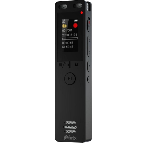 Диктофон RITMIX RR-155 16Gb Black 4