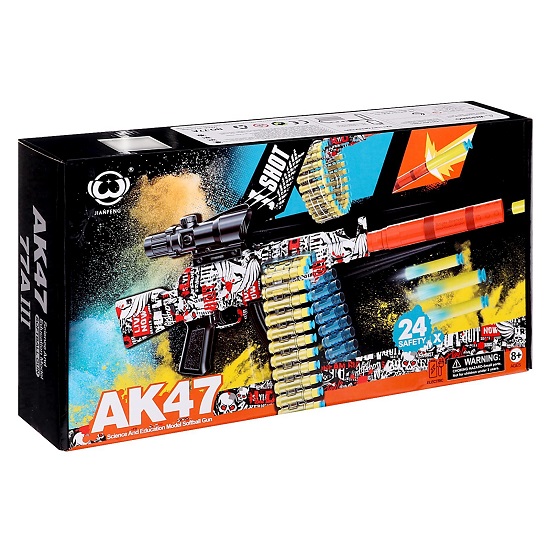 Автомат «АК47», стреляет мягкими пулями 9801167 9