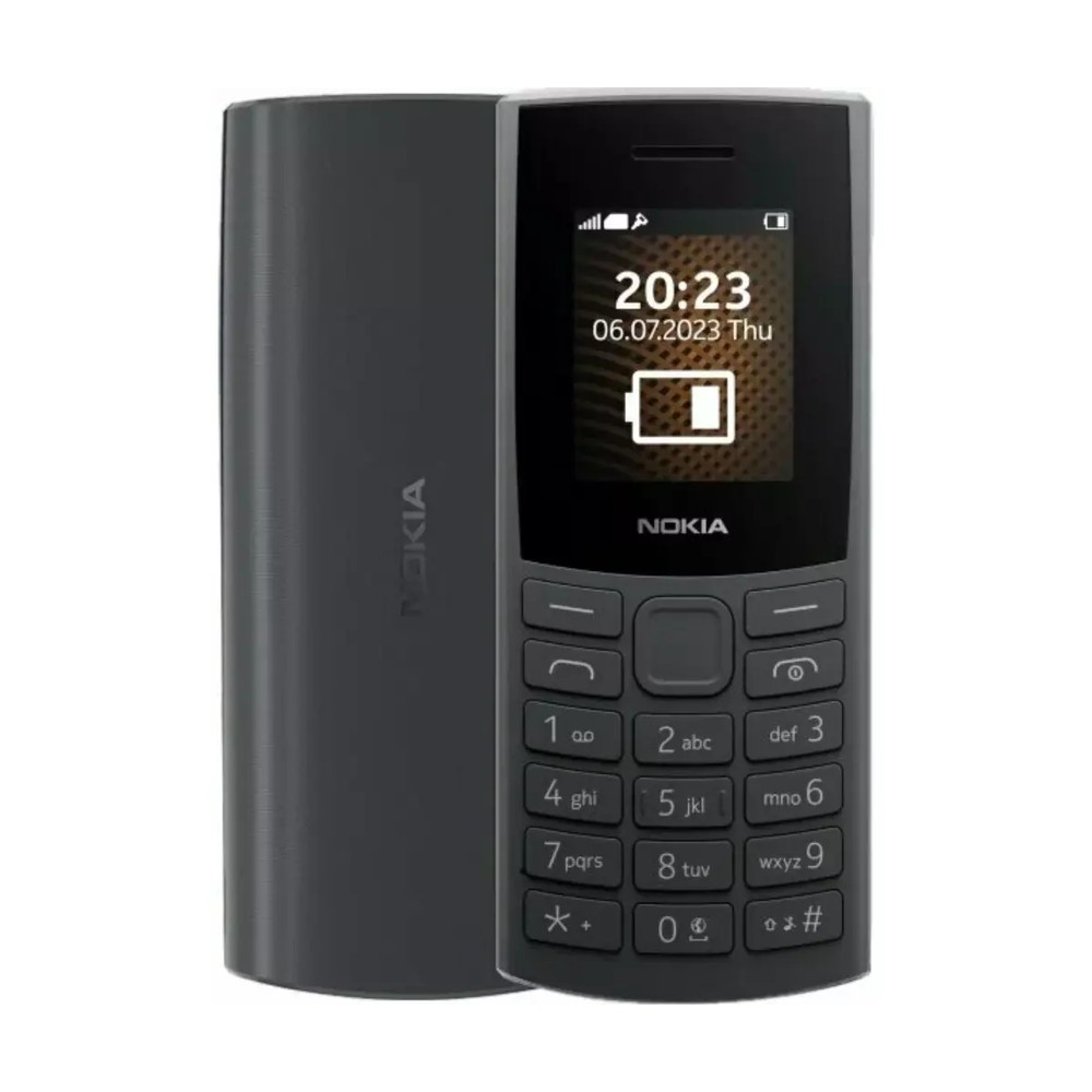Телефон Nokia 105 TA-1569 SS EAC1 черный/угольный (1GF019EPA2C04)