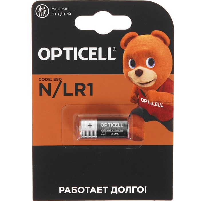 Элемент питания OPTICELL LR1 SPECIALTY N BL-1 (1/20)