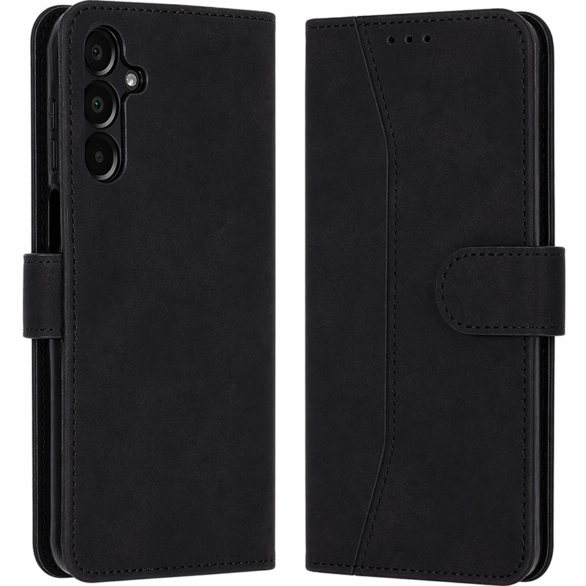 Чехол футляр-книга ZIBELINO Book Wallet для Samsung A16 4G/5G (A165/A166) с магнитной застежкой (черный)