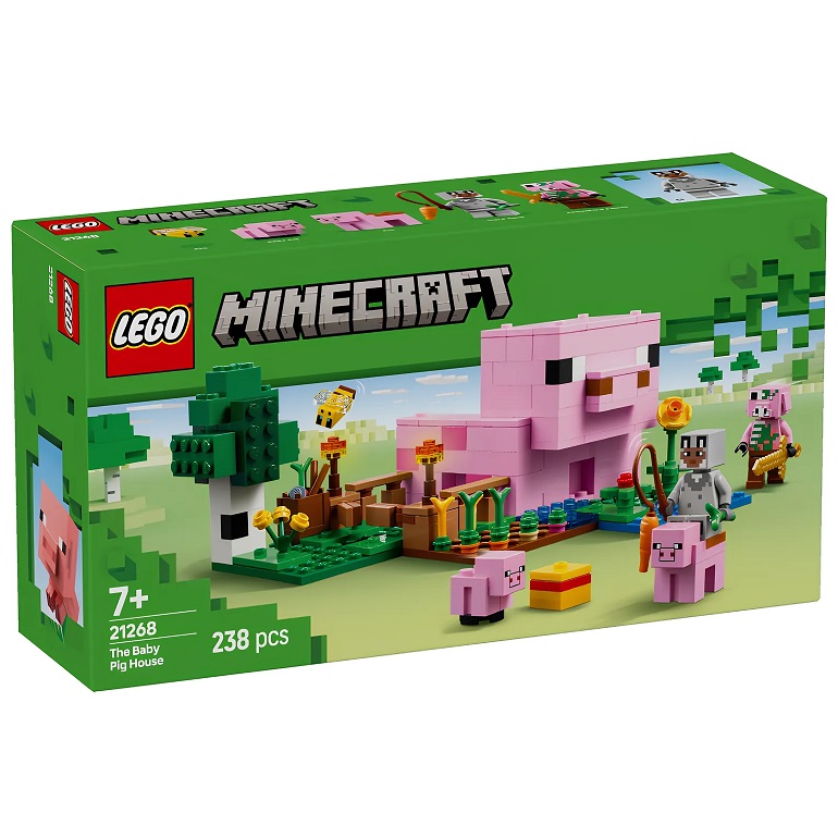 Конструктор LEGO Minecraft 21268 Домик для поросят (Уп: 30*20*10)