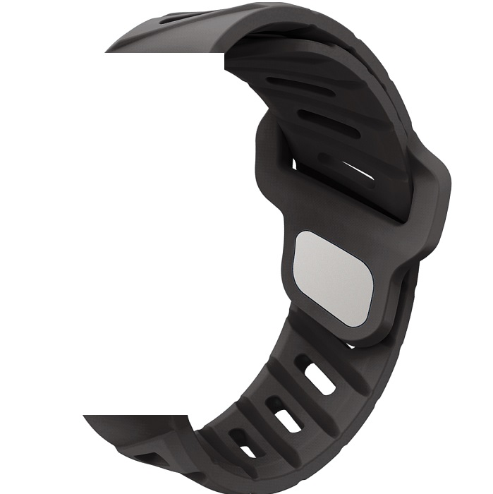 Силиконовый ремешок Zintare LOOP для Apple Watch 42/44/45/49 мм. черный