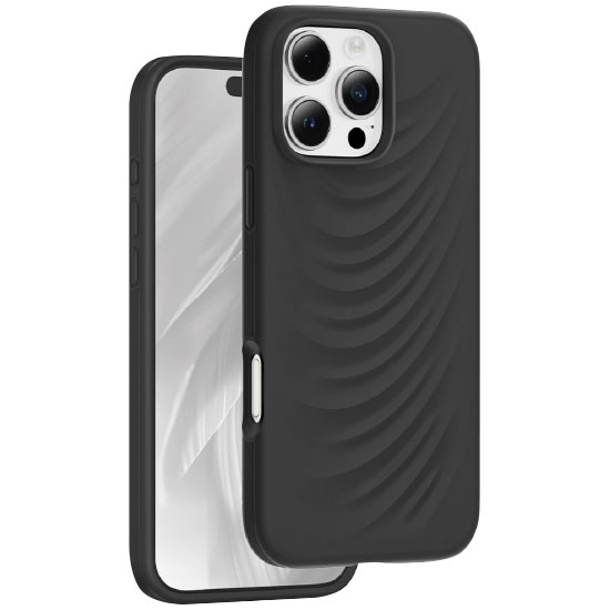 Задняя накладка KEEPHONE BENASSI MAGSAFE для iPhone 16 BLACK