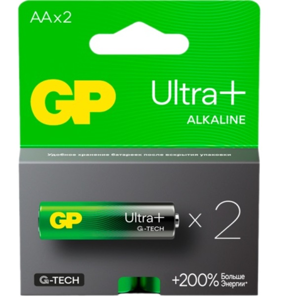 Элемент питания GP LR06 ULTRA PLUS G-tech BL-2 (2/20/160)
