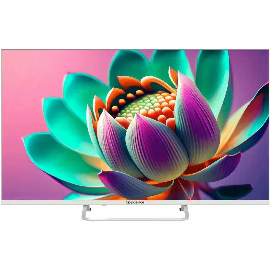 Телевизор TOPDEVICE TDTV43CS07U_WE (Яндекс-ТВ с Алисой) белый 43"