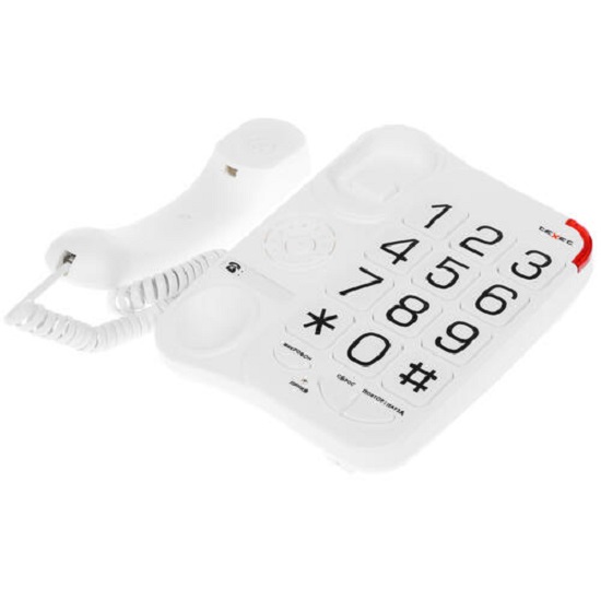 Телефон TEXET TX-201 белый 3