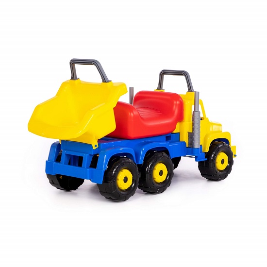 Автомобиль-каталка "Супергигант-2" (жёлто-красный) 24590 4