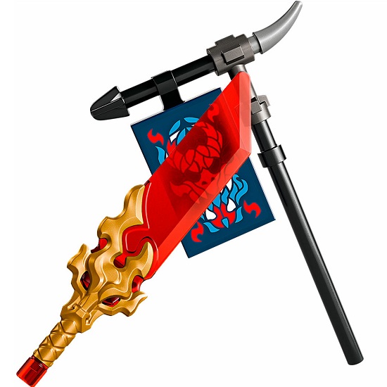 Конструктор LEGO Ninjago 71843 Робот-драконий всадник Разбойника 5