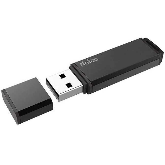 USB 64GB Netac U351 черный 3.0