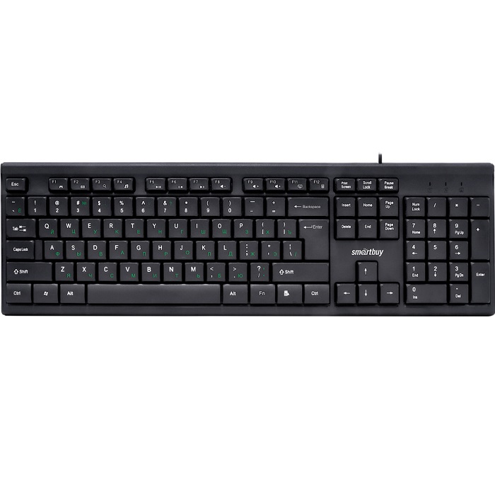 Клавиатура SMARTBUY ONE 114 USB черная (SBK-114U-K)