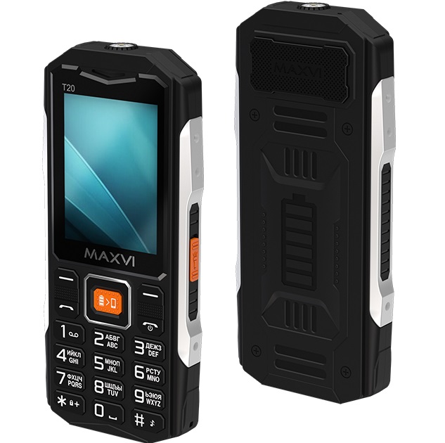 Телефон Maxvi T20 черный 2