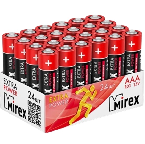 Элемент питания MIREX R03 showbox-24 (24/960)