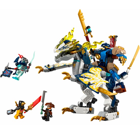 Конструктор LEGO Ninjago 71843 Робот-драконий всадник Разбойника 4