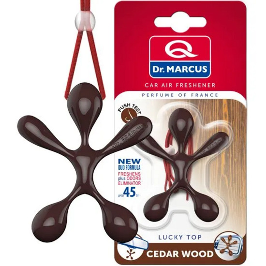 Ароматизатор Doctor Marcus Lucky TOP "Cedar wood" человечки