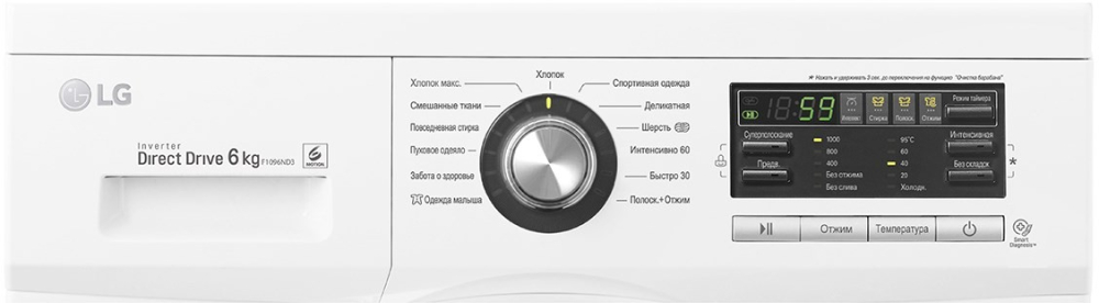 Стиральная машина LG F1096ND3 4