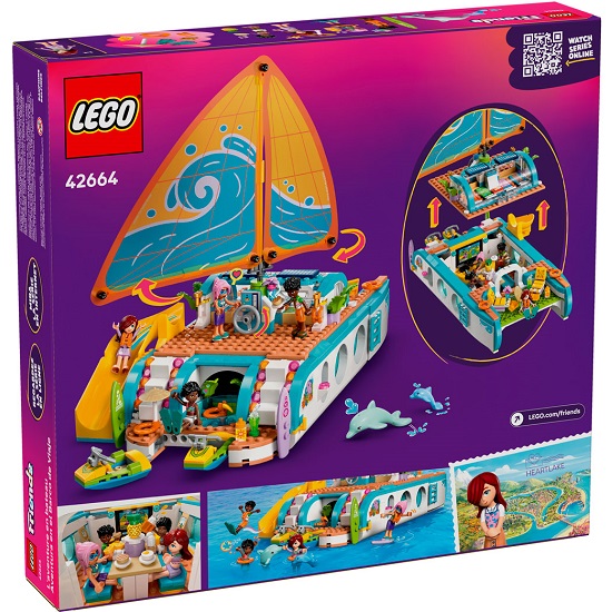 Конструктор LEGO FRIENDS 42664 Приключения на круизном лайнере 8