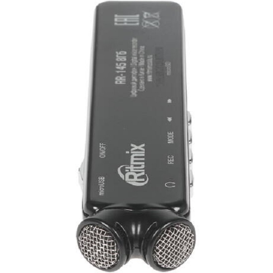 Диктофон RITMIX RR-145 8GB Black 5