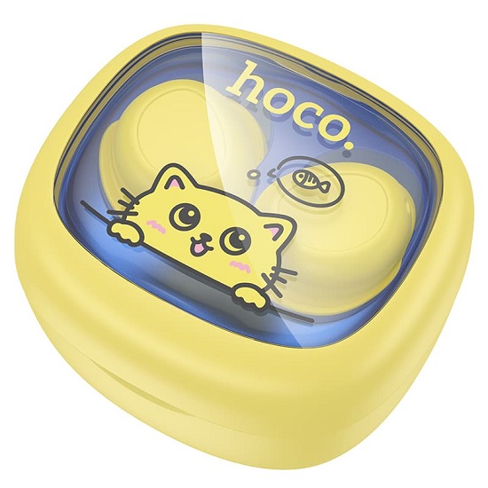 Наушники HOCO EW111 Yellow детские 2