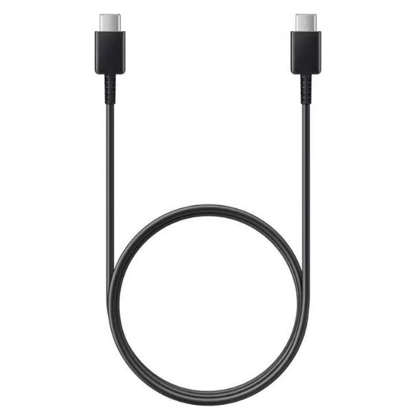 Кабель Type-C <--> Type-C  1.0м SAMSUNG EP-DA705BBEGWW черный, 3A