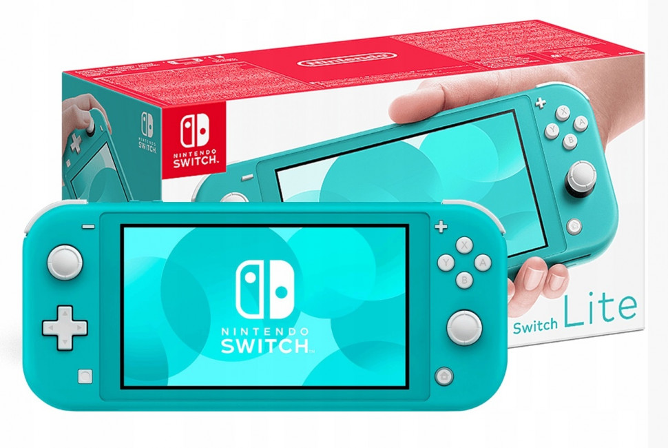 Игровая приставка NINTENDO Switch Lite бирюзовый 4