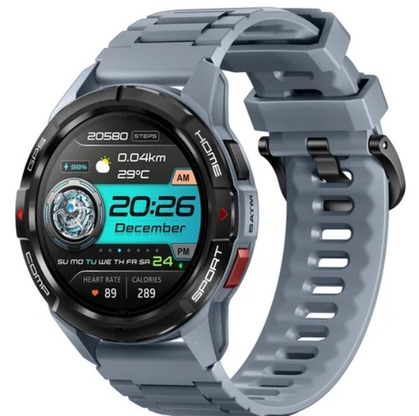 Смарт-часы Xiaomi Mibro Watch GS Active XPAW016 Gray EU (2 ремешка)