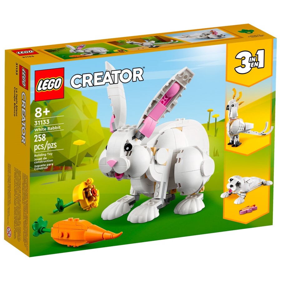 Конструктор LEGO Creator 31133 Белый кролик (Уп:27*20*7)