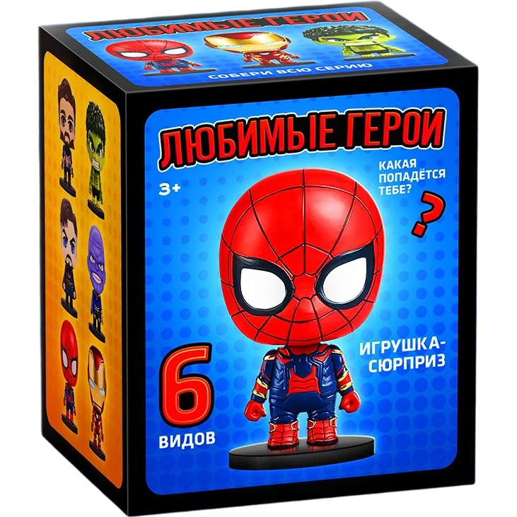 Фигурка «Герой», коллекционная, 7 см, МИКС 10415745 10415745