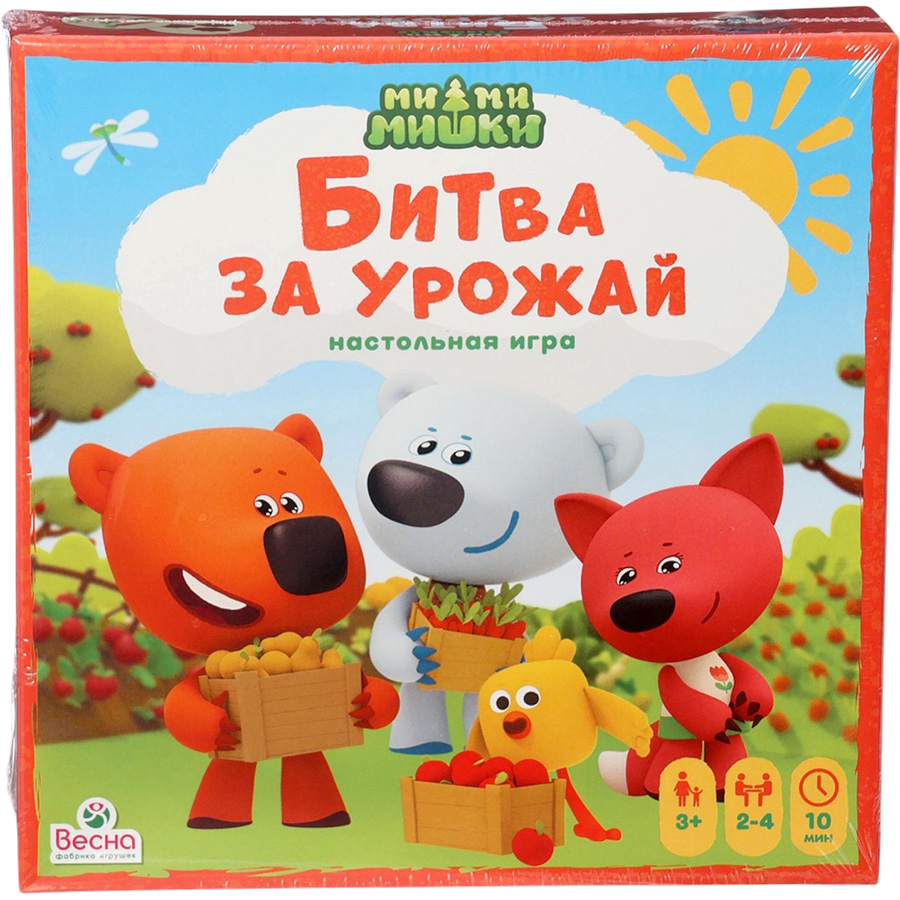 Настольная игра «Ми-ми-мишки. Битва за урожай» 11020036 2