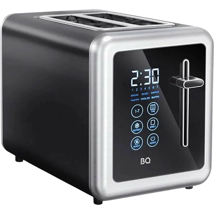Тостер BQ T4002 Стальной-Черный 1