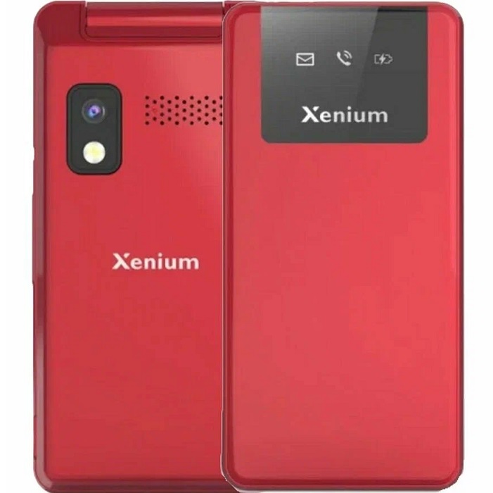 Телефон XENIUM X600 красный