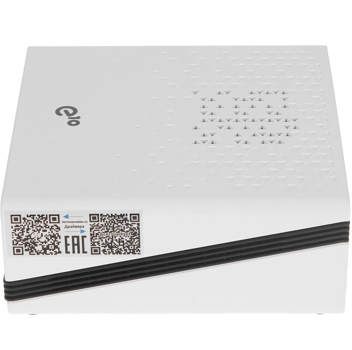 Неттоп Acer Gadget E10 ERBox 1 Ryzen 7 6800H (3.2) 16Gb SSD512Gb 680M Windows 11 Pro 2xGbitEth WiFi BT 120W черный/белый 4