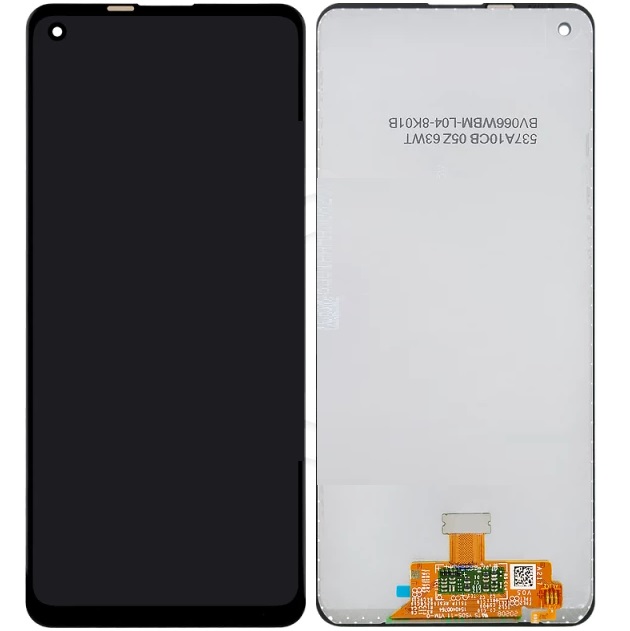 Дисплей для Samsung A217F  Galaxy A21+ тачскрин (черный) 100%