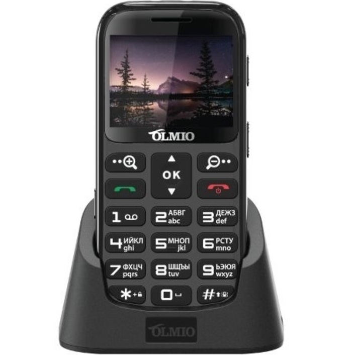 Телефон OLMIO C37 черный 2