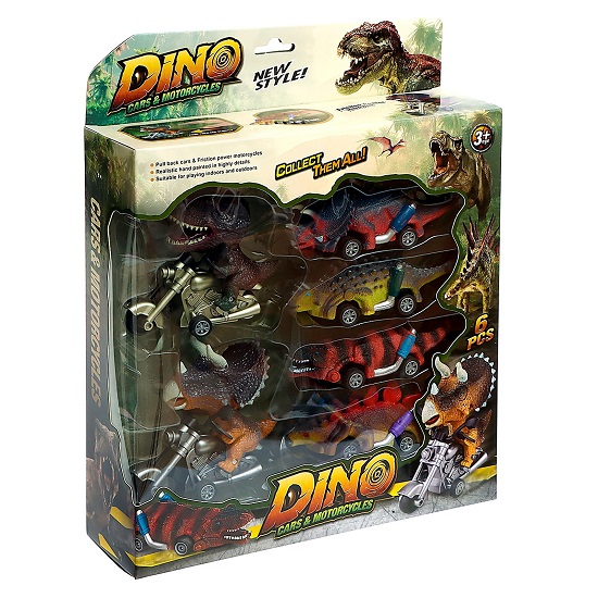 Набор инерционных машин DINO, 6 шт. 9577538 7