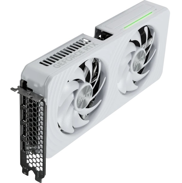 Видеокарта Palit PCIE16 RTX 5060 8Gb PA-RTX 5060 WHITE OC 8Gb белый (NE75060U19P1-GB2063M)