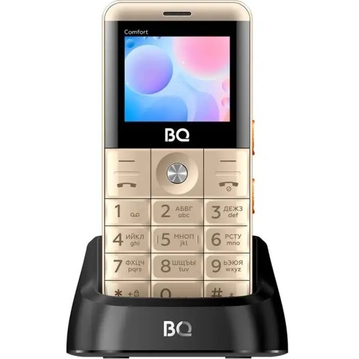 Телефон BQ 2006 Comfort Gold+Black 2