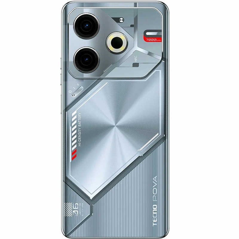 Смартфон Tecno Pova 6 Neo 8/256 Серебрянный 3