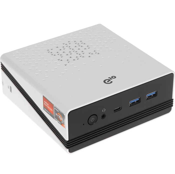 Неттоп Acer Gadget E10 ERBox 1 Ryzen 7 6800H (3.2) 16Gb SSD512Gb 680M Windows 11 Pro 2xGbitEth WiFi BT 120W черный/белый