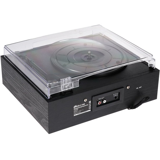 Виниловый проигрыватель RITMIX LP-200B Black wood 3