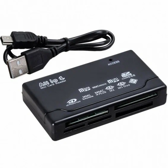 Картридер SMARTBUY (SBR-999) черный