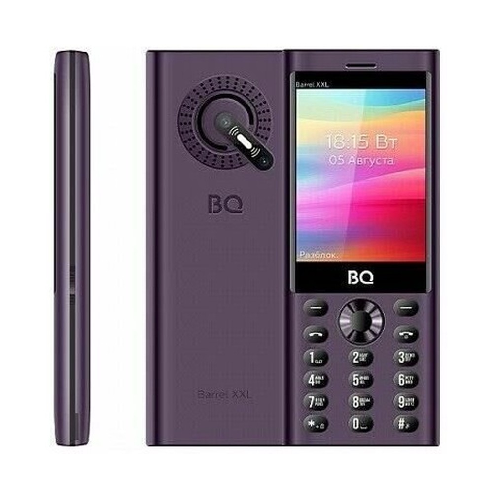Телефон BQ 3598 Barrel XXL Black+Silver(Уценка)
