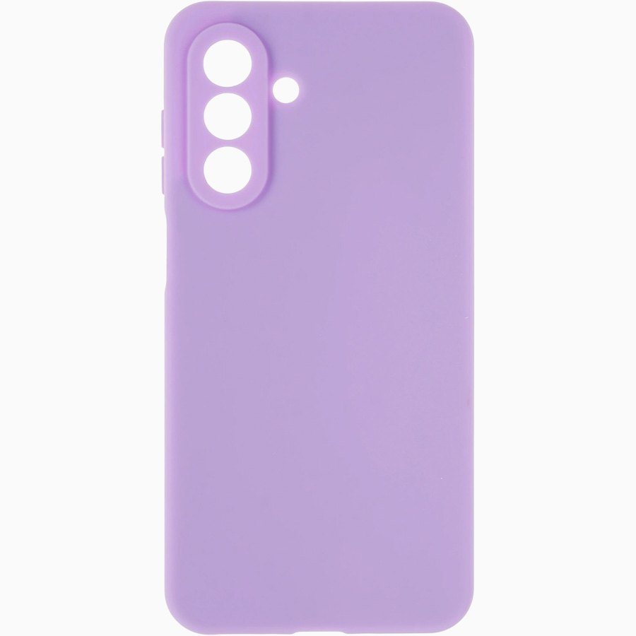 Задняя накладка ZIBELINO Soft Matte для Samsung Galaxy A26 5G (A266) (сиреневый) с микрофиброй