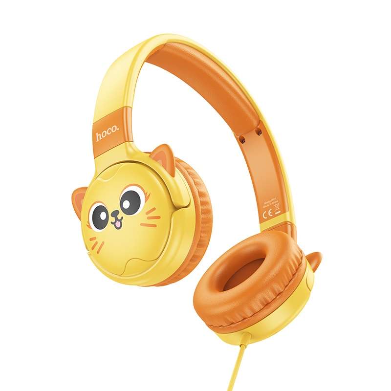 Наушники HOCO W61 Yellow 2