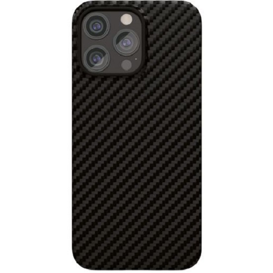 Задняя накладка Kevlar  MagSafe для iPhone 15 Pro Max черный