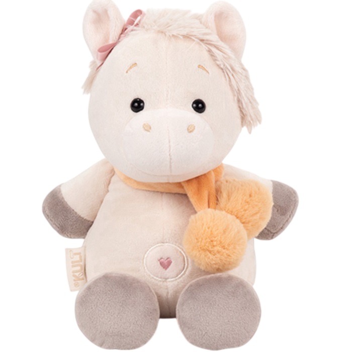 Мягкая игрушка Лошадка Ами, с карамельным шарфом, 20 см 10944736