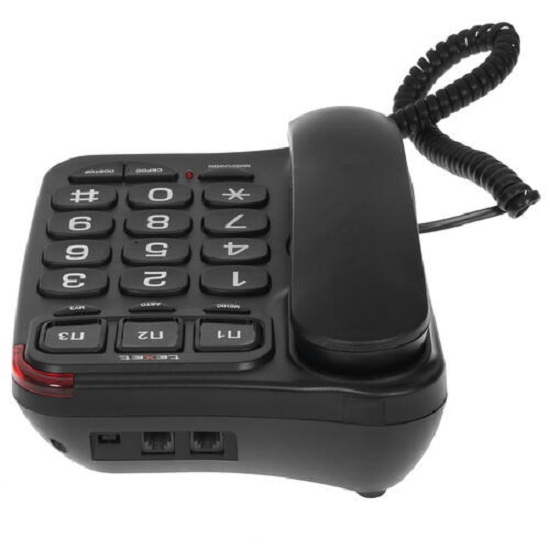 Телефон TEXET TX-214 черный 5